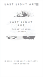 Mobile Screenshot of lastlightart.com